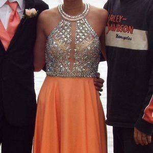 Coral Prom Dress
